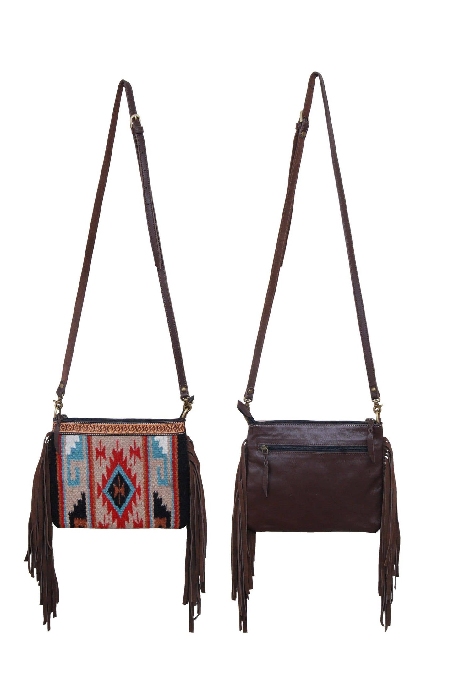 Wool Crossbody Bag