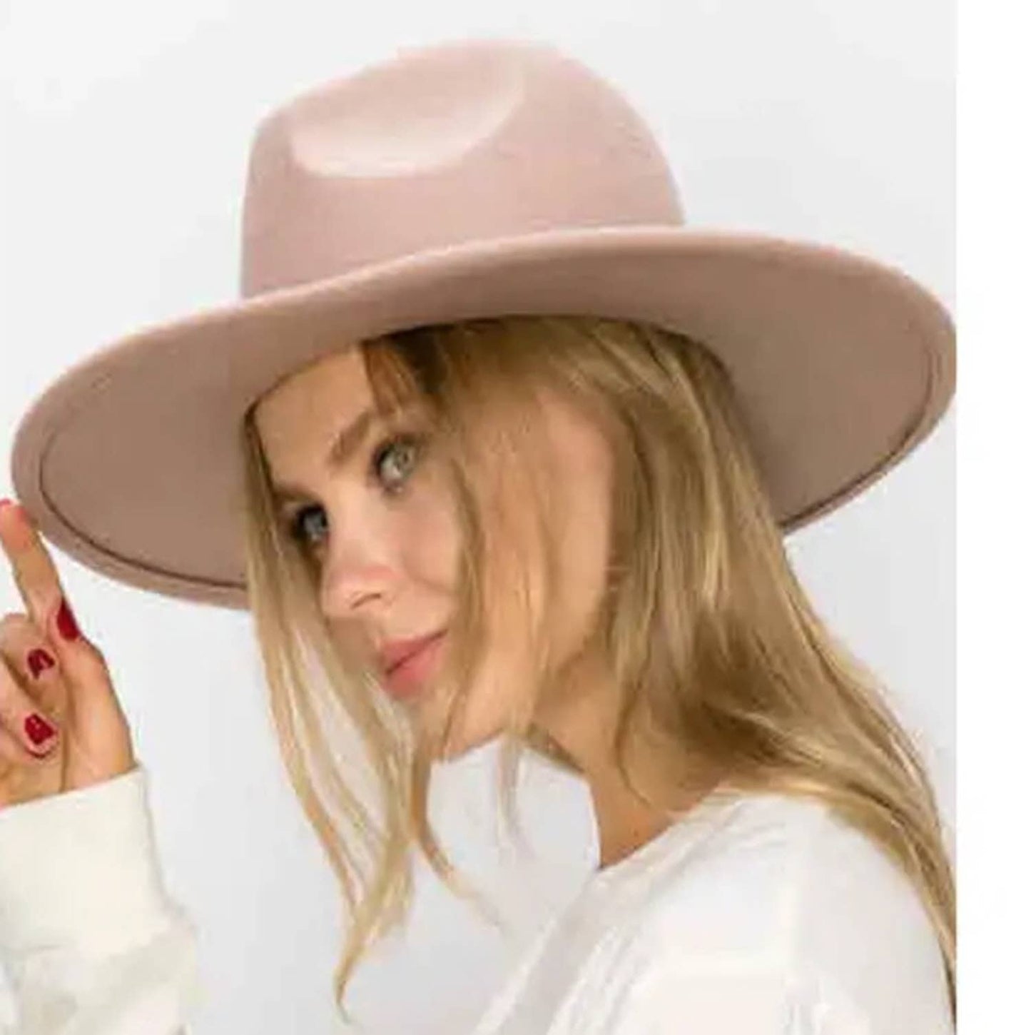 Fashion Classic Wide Brim Felt Hat 25 Colors Available!!