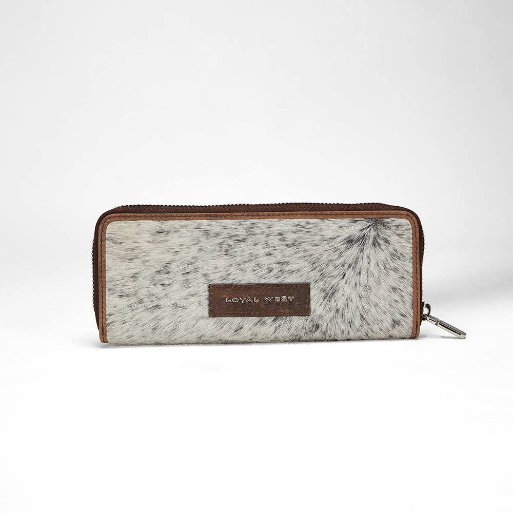 Loyal West Ranch Road Cowhide Jewellery Case