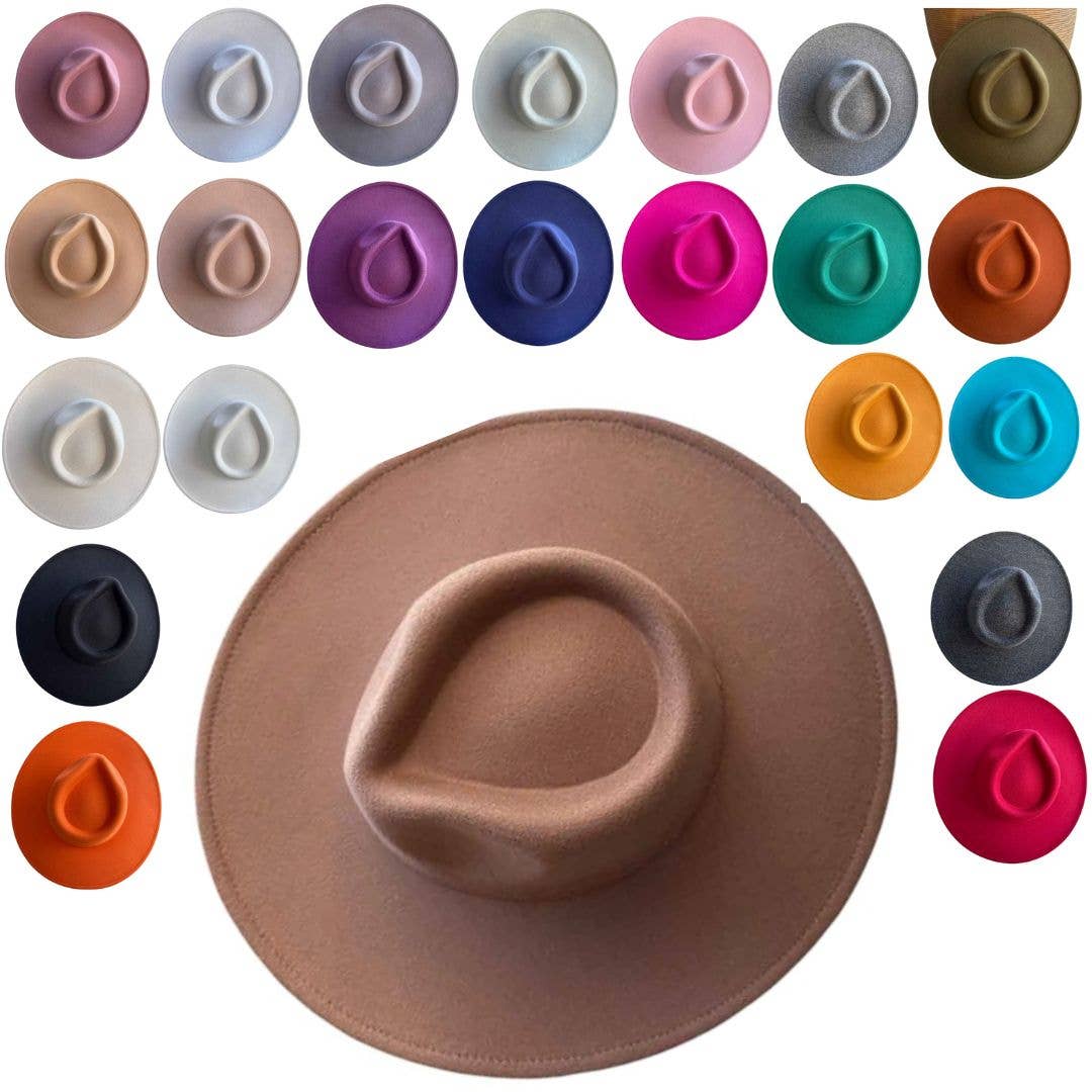 Vegan Felt Rancher Hat – Now in 25+ Colors!