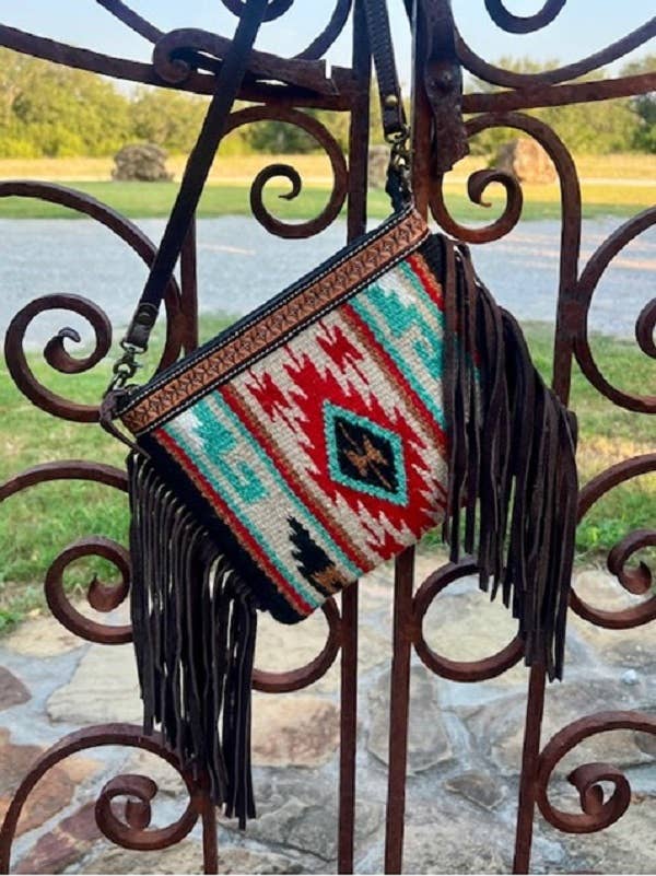 Wool Crossbody Bag