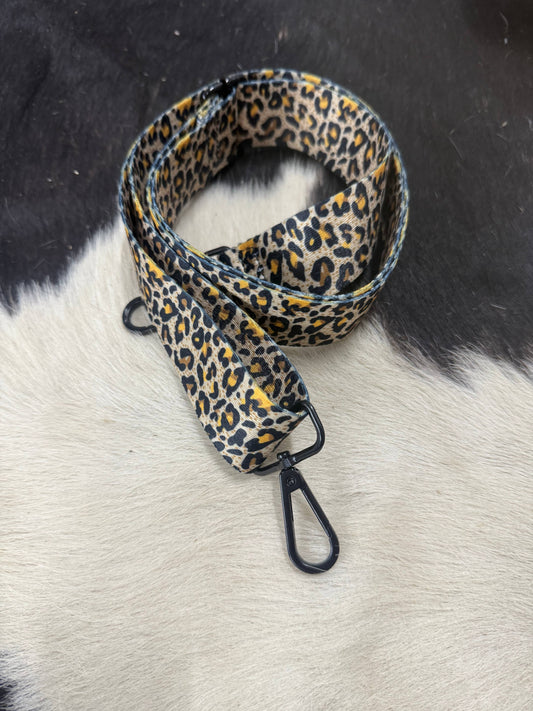 Blow Out SALE Purse Strap: Leopard - Cheetah adjustable