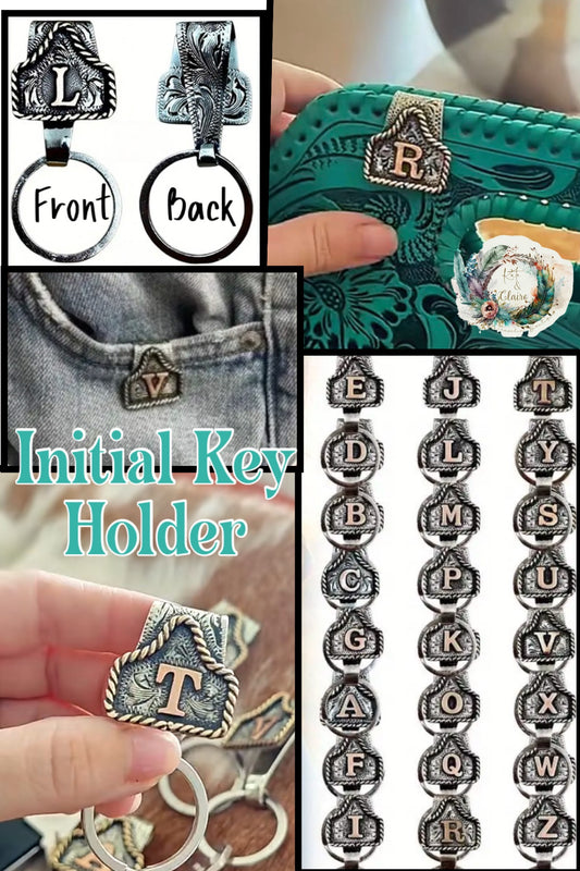 Initial Key Ring Hook (PREORDER)