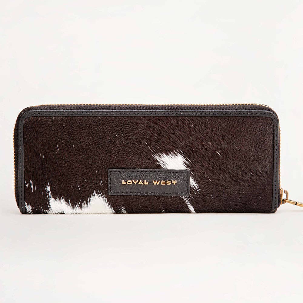 Loyal West Ranch Road Cowhide Jewellery Case