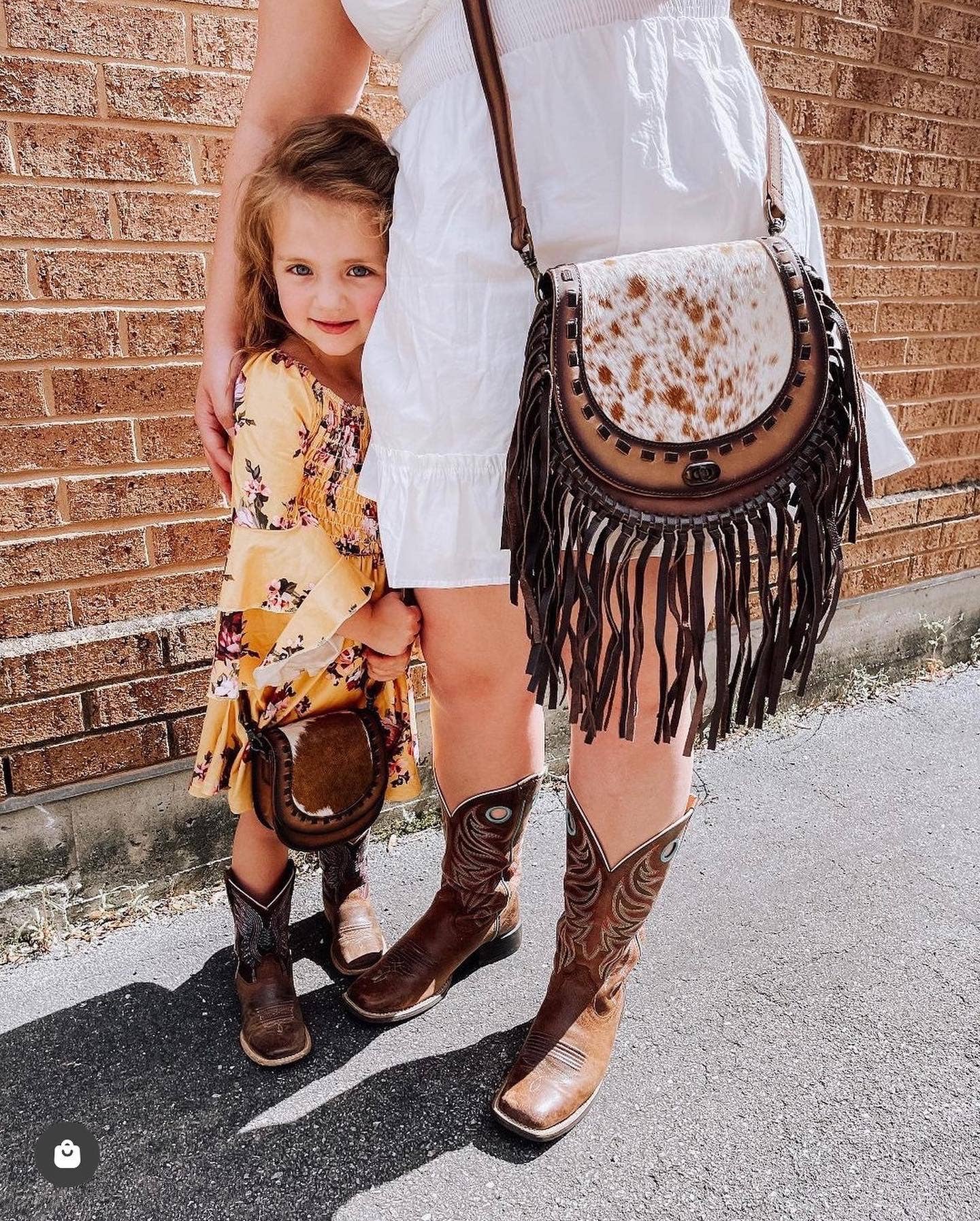 Little Cowgirl's Dream Cowhide Handbag