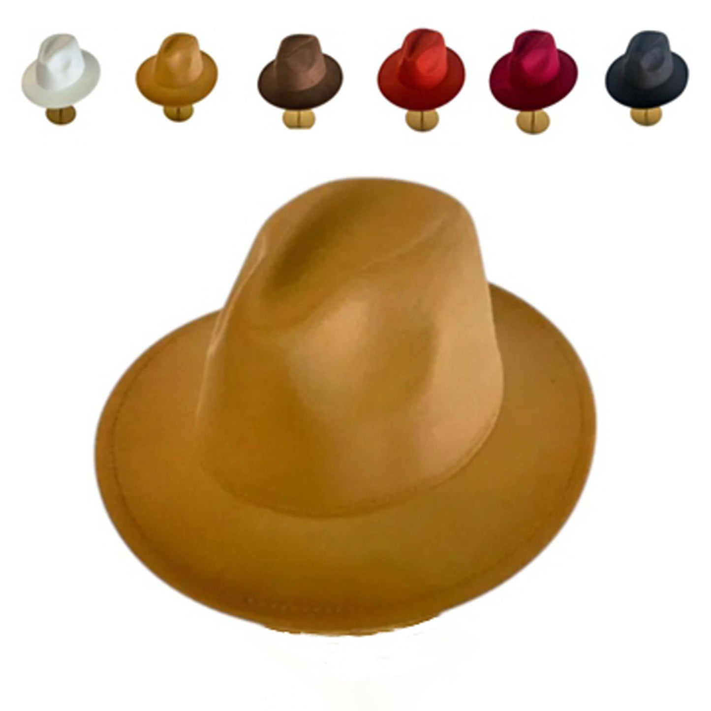 Classic Short Brim Fedora Hat